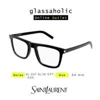 ราคา รุ่นฮิตพิเศษ กรอบแว่นสายตา SAINT LAURENT YSL รุ่น SL 547 SLIM OPT 005 ทรงเหลี่ยม ทรงคลาสสิก ใครใส่ก็สวยจึ้ง (21345004861)