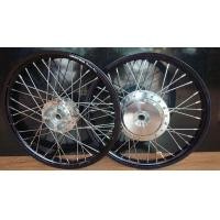 ราคา ชุดล้อดำขอบ 17 1 40x2 ดุมกระจก ใส่ Click110 110i Scoopy i ICON Zoomer X (21173999729)