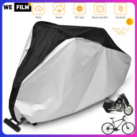 ราคา WEFILM ผ้าคลุมรถจักรยานยนต์กลางแจ้งกันน้ำที่คลุมจักรยาน Rain Sun UV ป้องกันฝุ่น Windproof พร้อม Keyhole เหมาะสำหรับจักรยานเสือภูเขาจักรยานรถจักรยานยนต์ (9629224565)