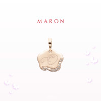 ราคา MARON Happy Me Pendant สร้อยคอเงินแท้ จี้ตัวอักษร ฝังพลอยเพทาย (17885364263)