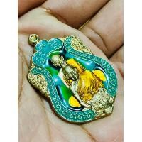 ราคา เหรียญเสมา คู่บารมี เนื้ออัลปาก้า ลงยา ๙๖๔ หลวงพ่อพัฒน์ วัดห้วยด้วน จังหวัดนครสวรรค์ (21255839304)