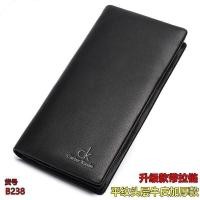 ราคา Ck กระเป๋าสตางค์ผู้ชายกระเป๋าเงินหนังวัวแท้สำหรับผู้ชายกระเป๋าเงินแบบยาวกล่องของขวัญ (12726835964)