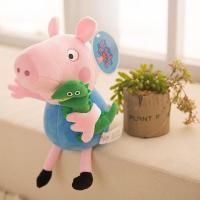ราคา 40cm ตุ๊กตา Peppa George Pig ตุ๊กตาน่ารัก ตุ๊กตาหมู ผ้านุ่มอ่อน ของขวัญวันเกิด ของเล่นเด็ก Peppa George Pig Doll Toy soft toy birthday gift (15840087645)