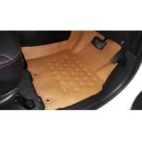 ราคา พรมปูพื้นรถยนต์ MITSUBISHI MIRAGE พรมลายหนังเรียบ สีชามัวร์ สวยทนทาน เข้ารูป ตรงรุ่นรถ เต็มคัน (7130284858)