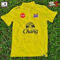 ราคา เสื้อโปโลทีมชาติไทย H3 คุ้มที่สุด ใส่ได้ทั้งชายเเละหญิง เเถมฟรีเฟกโลโก้ทีมชาติไทย (14939136252)