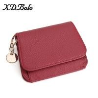 ราคา Genuine Leather Women Wallet Fashion Cute Womens Wallet Small Zipper Coin Wallet Female Short Leather Women Purse Card Wallet (11646024670)