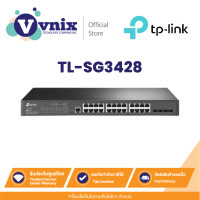 ราคา TL SG3428 TP LINK JetStream 24 Port Gigabit L2 Managed Switch with 4 SFP Slots By Vnix Group (21048237027)