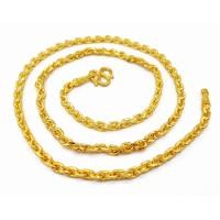 ราคา สร้อยคอ โซ่ ตัดลาย หัวจรวด ห้อยพระ 3 บาท ทองคำ ทองไมครอน ผู้หญิง ผู้ชาย ทองชุบ ชุบด้วยเศษทองคำแท้ 96 5 ความยาว 26 นิ้ว เครื่องประดับทองชุบ (13408352289)