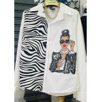 ราคา เชิ้ต คอปก ติดกระดุม สกรีนลายสวยๆ (20243304761)