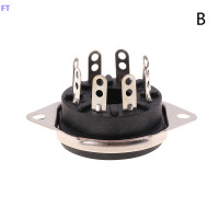 ราคา FT แชสซี Mount 8pin Bakelite Tube SOCKET BASE สำหรับ6550B 6CA7 EL34 6L6 KT88 VINTAGE AMP DIY (20819448556)