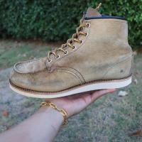 ราคา ส่งฟรี 7 5Us 25 5cm Redwing Heritage ICON STYLE NO 81736 CLASSIC MOC TOE Suede LEATHER USA (21385086345)