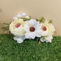 ราคา หวีเสียบดอกไม้สีขาว รหัส 04 หวีสับ หวีเสียบ หวีสับดอกไม้ หวีเสียบดอกไม้ (3350606829)