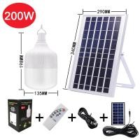 ราคา ไฟหลอดตุ้ม ไฟโซล่าเซลล์ SOLAR LED LIGHTS ไฟ Solar cell แผงโซล่าเซลล์และหลอดไฟ Led หลอดไฟขนาด 100W 150W 200W 300W หลอดไฟมีแบตเตอรี่ในตัว แยกใช้เฉพาะหลอดใช้ได (17328576384)