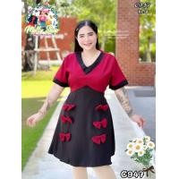 ราคา ฮ222 ร้านนี้ส่งไว เดรสโบว์คอวี 8สี ชุดเดรสสาวอวบ เดรสสาวอวบ เดรสสาวอวบอ้วน เดรสคนอ้วน ชุดสาวอวบสวยๆ เสื้อผ้าสาวอวบ เสื้อผ้าแฟชั่นสาวอวบ ชุดสาวอวบอ้วน เดรสคนอ้วน ชุดคนอ้วนสวยๆ (14453326614)