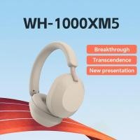 ราคา 100 ผลิตภัณฑ์ดั้งเดิม Gratis Ongkir Eadphones หูฟังบลูทูธ WH 1000XM5ลดเสียงรบกวนหูฟังไร้สายเบสคู่พร้อมไมโครโฟน (20136029428)