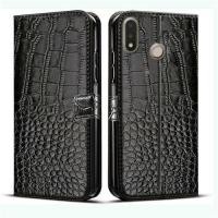 ราคา VcmIs เคสโทรศัพท์ฝาพับหนังจระเข้สำหรับ Huawei Y3 Y5 Y6 Y7 Y9 Lite Prime Pro 2017 2018 2019เคสตั้งโทรศัพท์มีช่องใส่บัตร (14839784865)