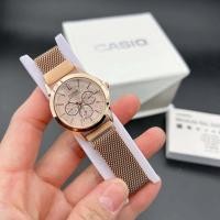 ราคา มาใหม่ล่าสุด นาฬิกา Casioนาฬิกาข้อมือสายแม่เหล็ก ปรับสายได้เองใส่ง่ายไม่ต้องตัดสาย เหมาะสำหรับคุณผู้หญิง (18055414368)