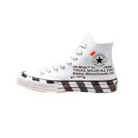 ราคา ของแท้อย่างเป็นทางการ OFF WHITE X CONVERSE 1970S CHUCK TAYLOR OW 2 0 Mens and Womens Canvas Shoes 163862C รองเท้าวิ่ง รองเท้าลำลอง รองเท้าผ้าใบ รองเท้าสเก็ตบอร์ด 3 year warranty (21211818994)