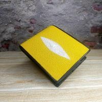 ราคา กระเป๋าหนังแท้ปลากระเบน มีช่องล้วงหลัง แถมกล่อง Genuine Stingray กระเป๋าสตางค์หนังแท้ หนังปลากระเบนแท้ ทนทานเป็นเลิศ (17347082397)