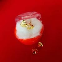ราคา ต่างหูหุ้มทอง ไม่ลอกไม่ดำ ต่างหูปักก้าน ลายหัวใจตัดลาย น้ำหนัก2สลึง ต่างหูทองปลอม เหมือนจริงที่สุด ต่างหูทอง ทองโคลนนิ่ง (17447767803)