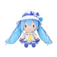 ราคา SEGA Original Anime Kawaii Hatsune Miku Plush Toys Snow Hatsune Sakura Hatsune White Wedding Dress Collection Plush Toys Gifts (10994911822)