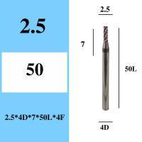 ราคา ดอกเอ็นมิลคาร์ไบต์ 4ฟัน มาตฐาน HRC55 พร้อมส่ง ดอกเอ็นมิลCARBIDE END MILL F4 พร้อมส่ง (20699088067)