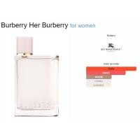 ราคา สินค้าพร้อมส่ง น้ำหอมแบ่งขายของแท้ Burberry her edp ขนาด 2ml 5ml (21250149003)