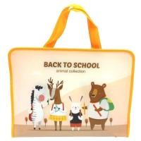 ราคา ชิ้น กระเป๋าใส่เอกสาร เย็บซิปรอบ ลายการ์ตูน 6ลาย 4 สี ขนาดF4 เลือกลายได้ (19909696233)