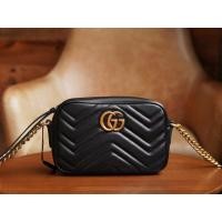 ราคา Gucci กระเป๋า GG MARMONT MATELASSÉ MINI BAG Shoulder Bags (21228141389)