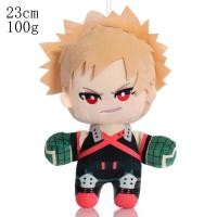 ราคา หมอนนุ่มสำหรับเด็กผู้ใหญ่ขนาด23ซม ตุ๊กตาผ้ากำมะหยี่จาก My Hero Academia Bakugo Shoto Todoroki Deku (20118126692)