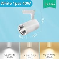 ราคา CHENBEN Led Track Light Spotlight Ceiling Lights 12W 20W 30W 40W COB Aluminum Track Rail Lighting Fixture Spot Lamp for Home Decor Living Room Kitchen Store (21037745008)