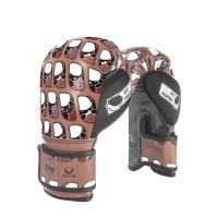 ราคา ชกมวย นวมชกมวยครึ่งนิ้ว ถุงมือกีฬาต่อสู้ การออกกำลังกายเพื่อความบันเทิงสำหรับพ่อแม่และลูก การต่อสู้และป้องกันตัว นวมซ้อมมวยแบบตัดปลายนิ้ว (17390787489)