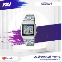 ราคา Casio แท้ นาฬิกาข้อมือหญิง รุ่น A500WA 1D สินค้าใหม่ ของแท้ มีรับประกัน (11769305483)