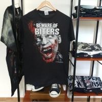 ราคา เสื้อยืดพิมพ์ลายแฟชั่นเสื้อยืดวินเทจ The Walking Dead S 5XL (19225065524)