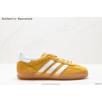 ราคา Adidas Originals Gazelle Indoor Vintage Low Top Board Shoes with Slip Resistance รองเท้าผ้าใบผู้ชาย รองเท้าฟิตเนส รองเท้าฟุตบอล รองเท้าสเก็ตบอร์ด รองเท้าผ้าใบสีดำ (21255432060)