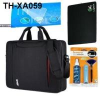 ราคา The Asus Asus notebook computer bag 14 inch 15 6 inch business shockproof male lady one shoulder portable oblique cross package (19115327374)