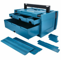 ราคา MAKITA กล่อง Makpac 4ลิ้นชัก รุ่น P 84311 ขนาดกล่อง 29 5x39 5x21 cm ใส่อุปกรณ์ เครื่องมือช่าง (20726886466)