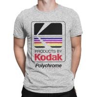 ราคา ผลิตภัณฑ์โดย Kodak Polychrome เสื้อยืดผู้ชาย Vintage Tees ฝ้ายรอบคอสั้นแขนเสื้อ T เสื้อ Tops (17295063025)