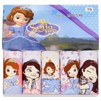 ราคา พร้อมส่ง กางเกงในเด็กผู้หญิง 1กล่อง5ตัว ผ้าฝ้ายแท้ ลวดลายน่ารักของการ์ตูน กางเกงในเด็ก3 5 6ขวบ (18132582234)