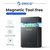ราคา ORICO DS Series 2 Bay 3 5 กล่องใส่ฮาร์ดไดรฟ์ USB3 0แบบแม่เหล็ก USB3 0ไปยัง SATA3 0 HDD Case รองรับ UASP 12V4A Power (21372281641)
