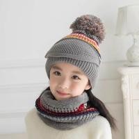ราคา สินค้าพร้อมส่ง หมวกไหมพรมเด็ก พร้อมผ้าพันคอ แถมผ้าปิดจมูก หมวกเด็กผู้หญิง 3 8 ปี (6684534426)