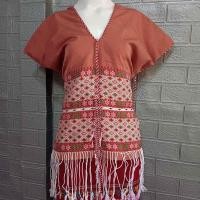 ราคา เสื้อกะเหรี่ยง ผ้าทอกะเหรี่ยง (21162503998)