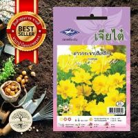 ราคา เมล็ดพันธุ์ ดอกดาวกระจาย สีเหลืองต้นสูง 0 5กรัม (19261968778)