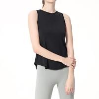 ราคา LuluNew Yoga Sports Short Sleeve Classic Crewneck Mesh Panel Soft Material Running Top 1318 (17837036561)