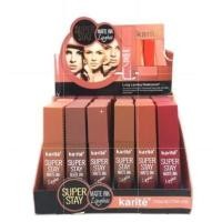 ราคา Karite No7760 47B Super Stay Matte Ink Lipgloss 24pcs in a box (17414006293)
