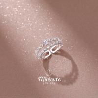 ราคา Minicutejewelry แหวนเงินแท้925 เครื่องประดับเงินแท้ แหวนเงิน เครื่องประดับ แหวนเพชร แหวนคู่ แหวนผู้หญิง (18466072504)