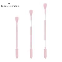 ราคา Godsing ที่ขูดเครื่องสำอาง1ชิ้นที่ขูดซิลิโคนขนาดเล็กสองหัวไม้พายทำขนมไม้พายซิลิโคนแยม (20823618328)