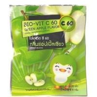 ราคา Bio Vit C 60 วิตามินซีอมเล่น ไบโอ วิตซี BIOPHARM 1ซอง รสส้ม รสเบอรรี่ รสสับปะรด (19921648828)