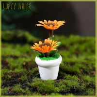 ราคา Lofty กระถางต้นไม้ปลอมจำลองกระถางต้นไม้ดินเผาสีขาว1 12บ้านตุ๊กตาบ้านตุ๊กตาอุปกรณ์ตกแต่งบ้าน (21192800058)