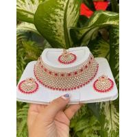 ราคา ชุดสร้อยคอต่างหูและหน้าผาก อินเดีย สินค้าพร้อมส่ง (21128232589)